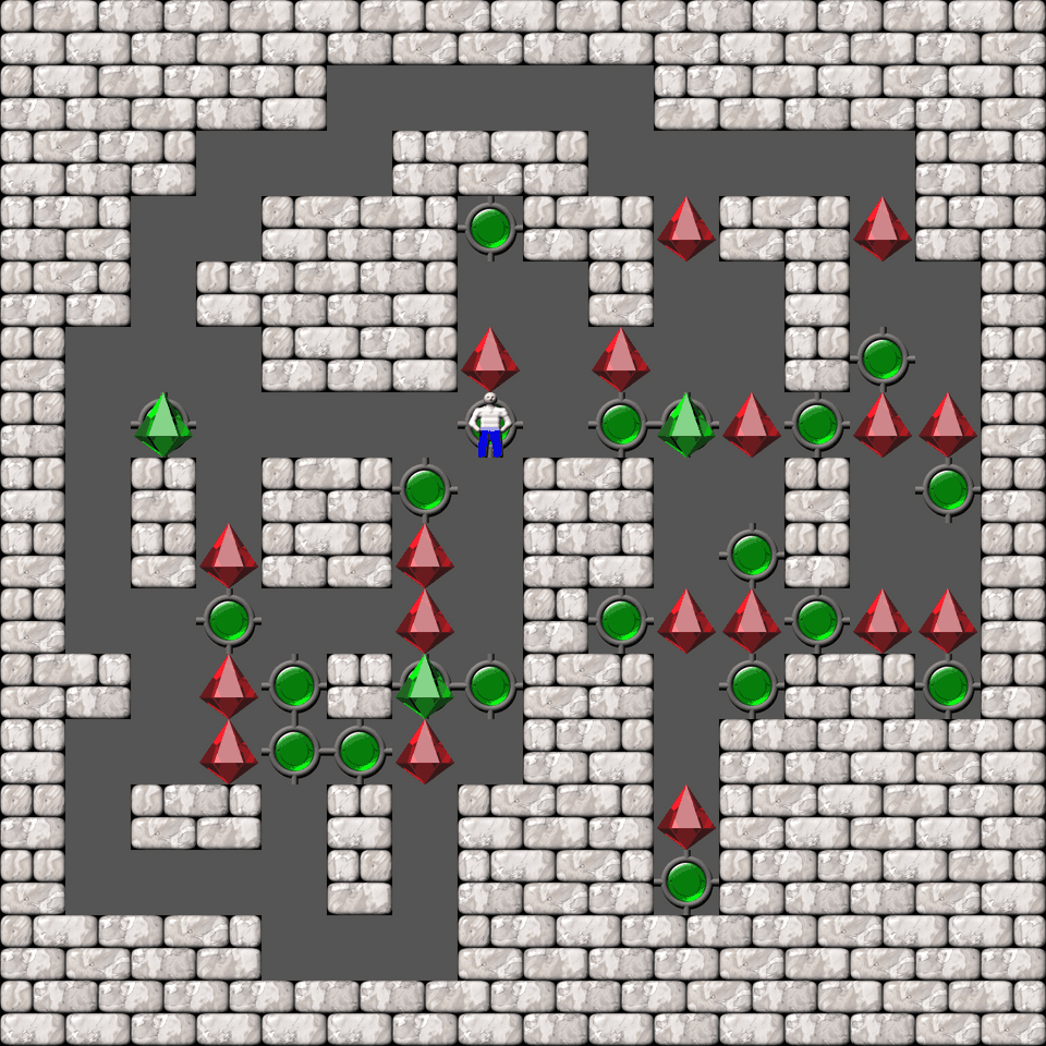 Sokoban Bugs509 collection level 476